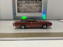 1/43 FRANKLIN MINT PRECISION DODGE CHARGER BROWN/BLACK TOP image