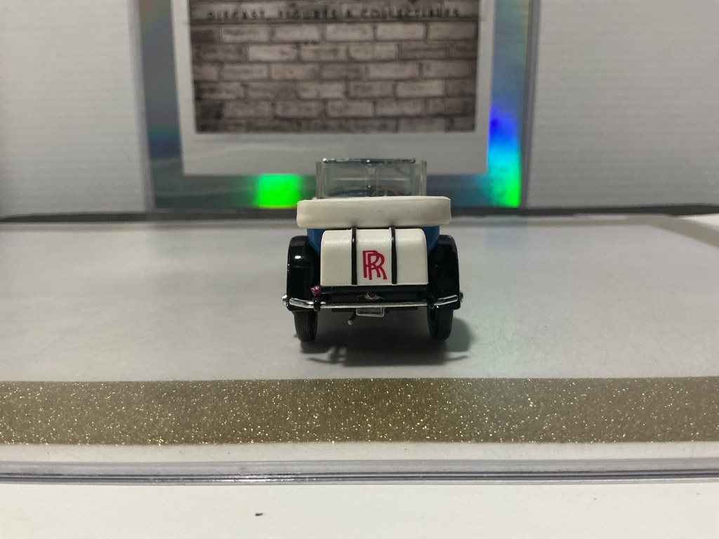 1/43 FRANKLIN MINT PRECISION ROLLS ROYCE SILVER GHOST PHAETON BLUE image