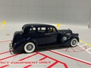 1:43 BROOKLIN MODELS 1936 PIERCE ARROW 1601 SEDAN DARK BLUE *MISSING TAILLIGHT image
