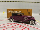 1:43 BROOKLIN MODELS 1931 MARMON SIXTEEN 4 DOOR CONVERTIBLE SEDAN TOP UP image