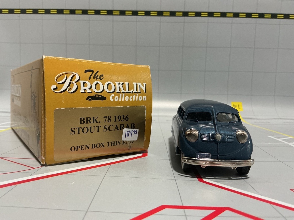 1:43 BROOKLIN MODELS 1936 STOUT SCARAB image