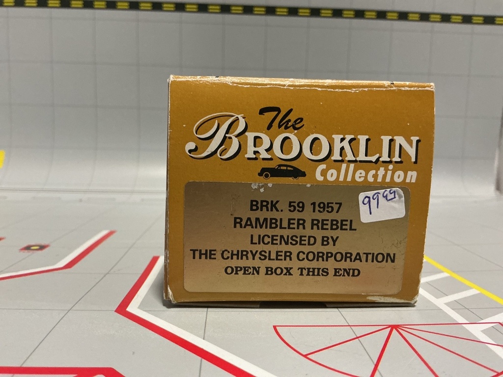 1:43 BROOKLIN MODELS BRK 59 1957 RAMBLER REBEL image