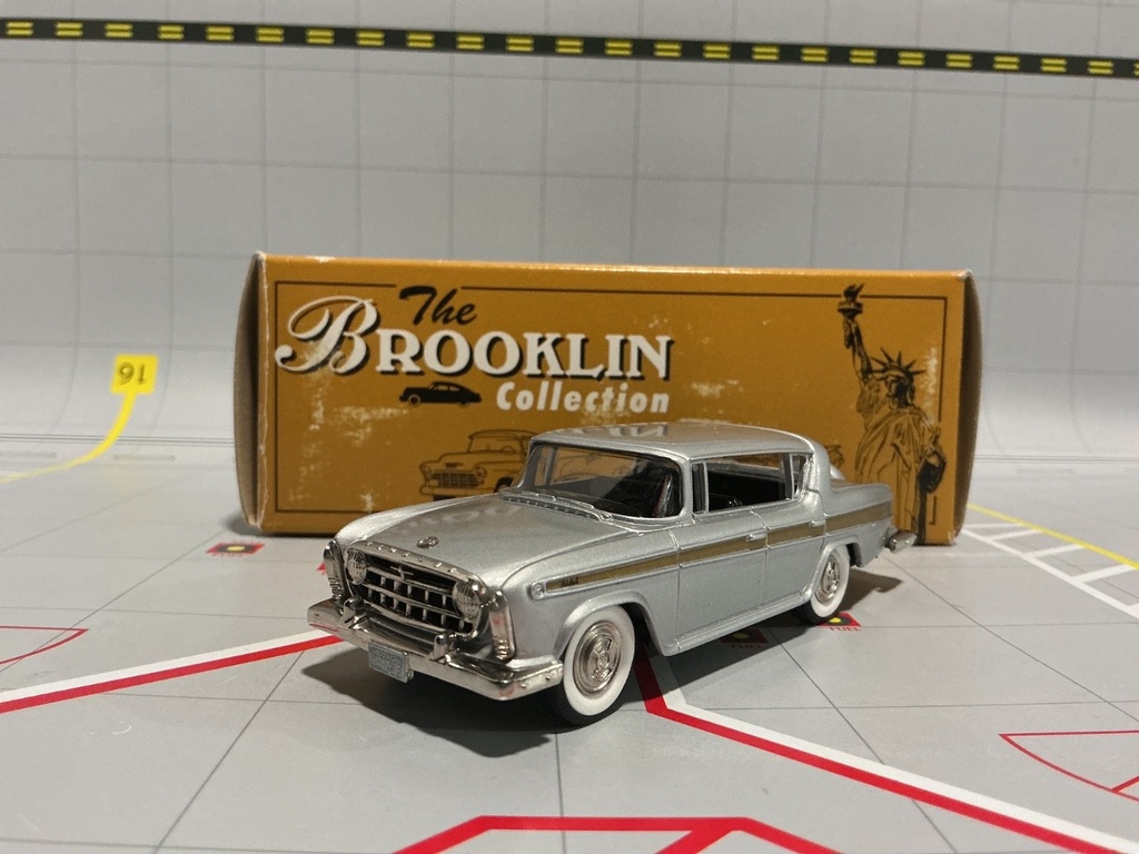 1:43 BROOKLIN MODELS BRK 59 1957 RAMBLER REBEL image