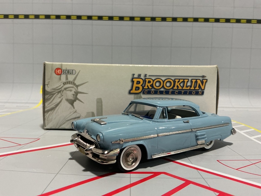 1:43 BROOKLIN MODELS BRK 152 1954 MERCURY MONTEREY 2 DOOR HAND TOP image