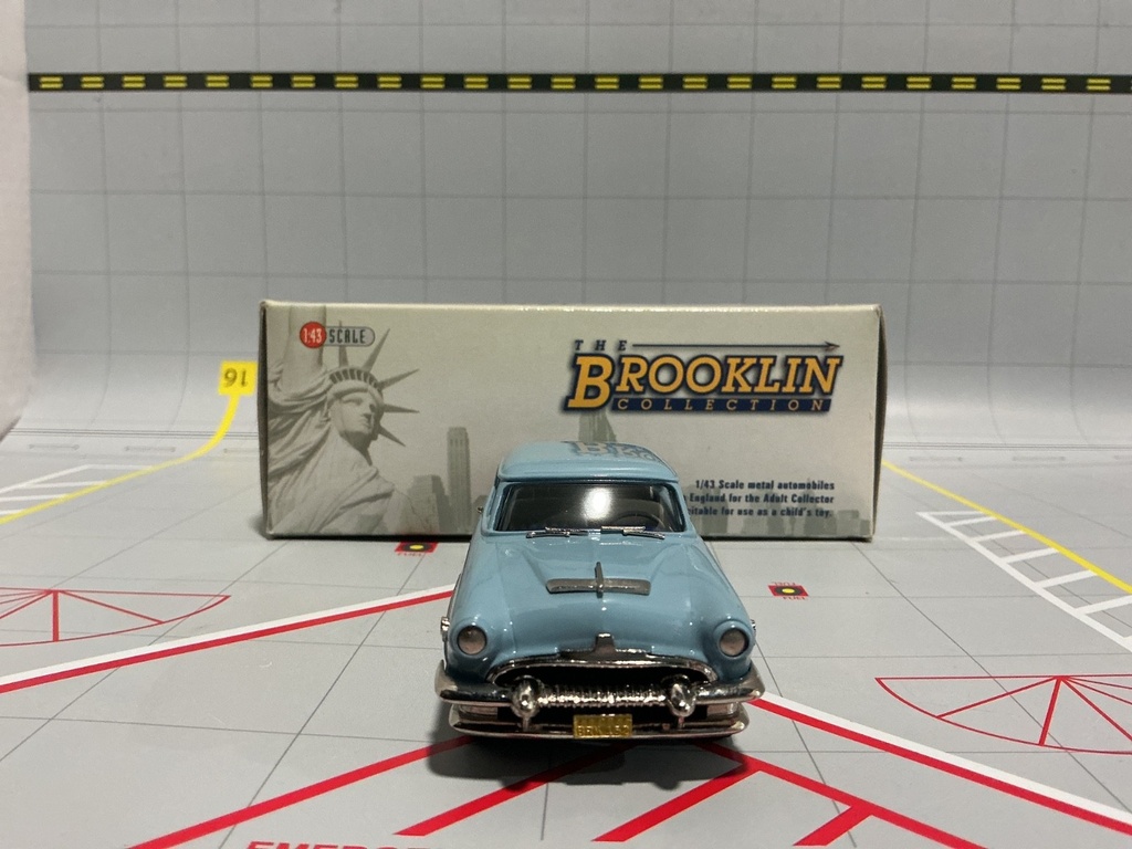 1:43 BROOKLIN MODELS BRK 152 1954 MERCURY MONTEREY 2 DOOR HAND TOP image