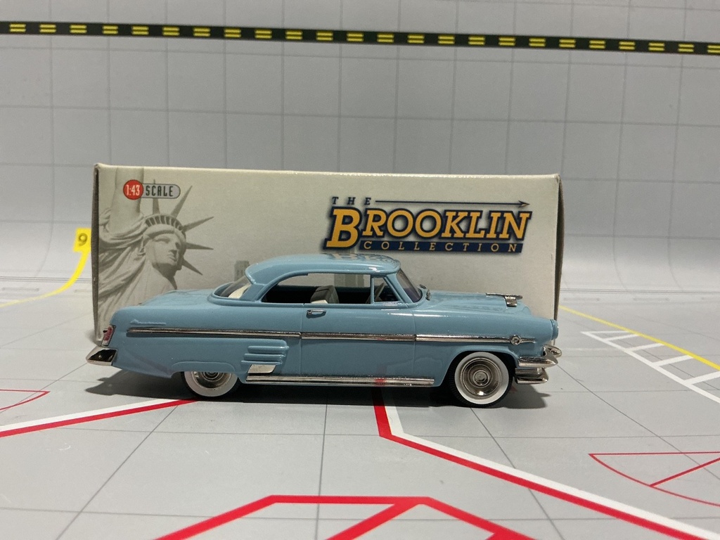 1:43 BROOKLIN MODELS BRK 152 1954 MERCURY MONTEREY 2 DOOR HAND TOP image