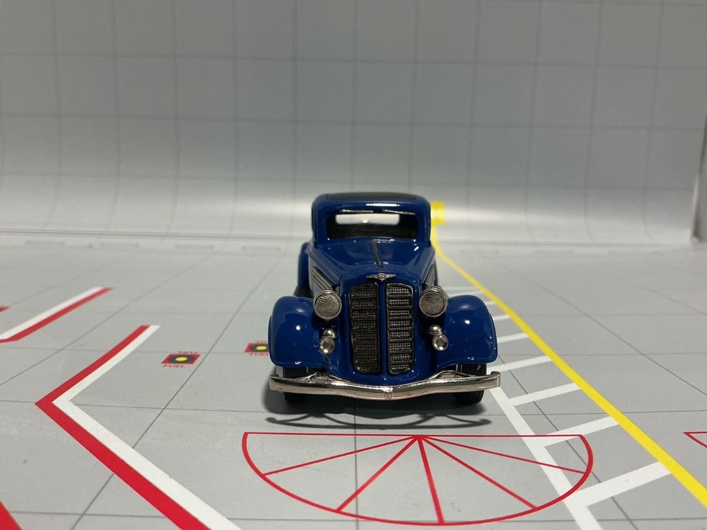 1:43 BROOKLIN MODELS BRK 133 1934 BUICK 96-S COUPE ROYALE BLUE image