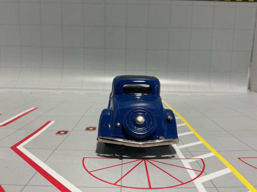 1:43 BROOKLIN MODELS BRK 133 1934 BUICK 96-S COUPE ROYALE BLUE image