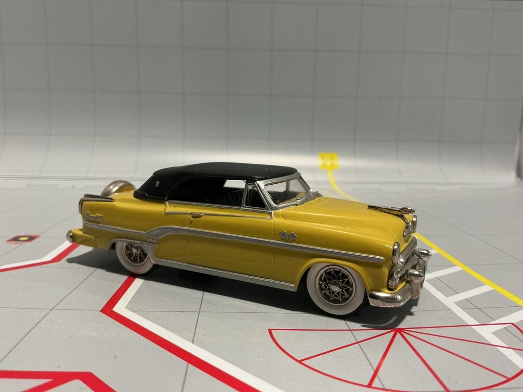 1:43 BROOKLIN MODELS BRK 30 1954 DODGE ROYAL 500 CONVERTIBLE image