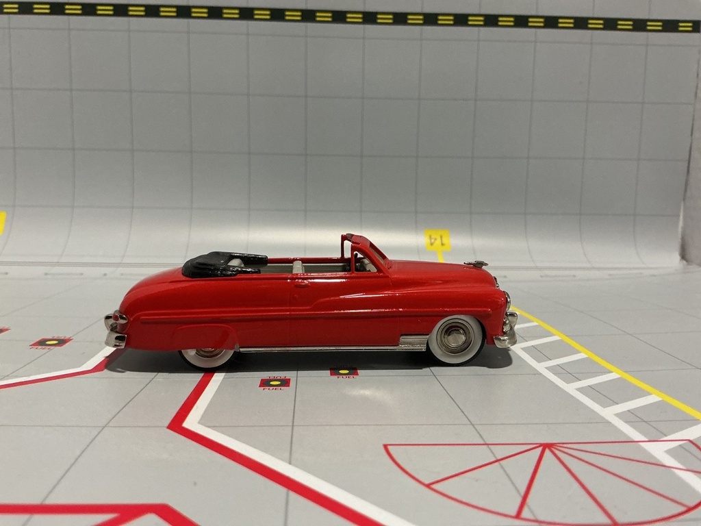 1:43 BROOKLIN MODELS BRK 15A 1950 MERCURY CONVERTIBLE image