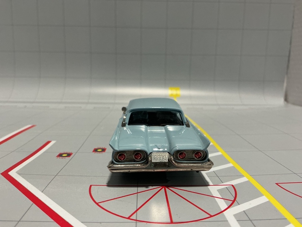 1:43 BROOKLIN MODELS BRK 64 1959 FORD THUNDERBIRD [BUMPER NEEDS REATTACHMENT) image