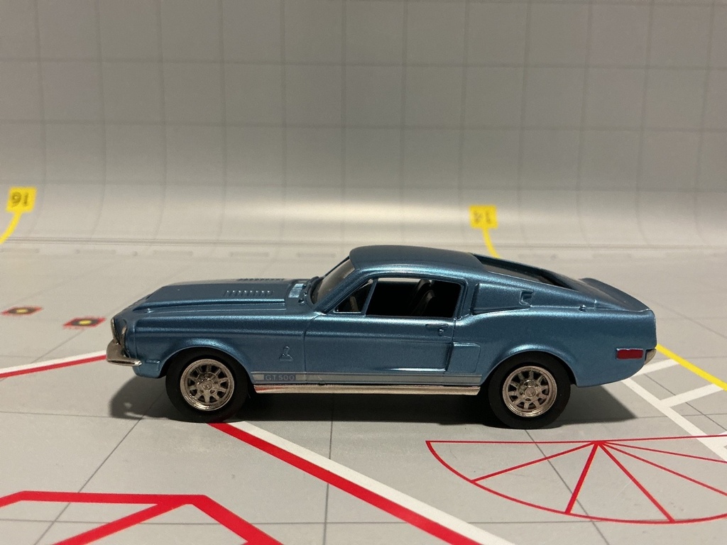 1:43 BROOKLIN MODELS BRK 24 1968 SHELBY MUSTANG GT 500 image
