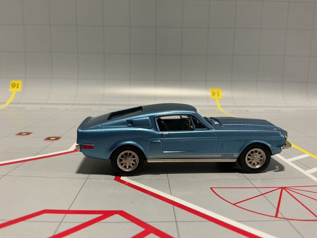 1:43 BROOKLIN MODELS BRK 24 1968 SHELBY MUSTANG GT 500 image