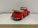 1/18: MAISTO 1951 VOLKSWAGEN CABRIOLET RED ON TAN image