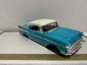 1/18: ERTL 1957 CHEVROLET BEL ARIE *PARTS/JUNKYARD BLUE ON BLACK image