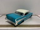 1/18: ERTL 1957 CHEVROLET BEL ARIE *PARTS/JUNKYARD BLUE ON BLACK image