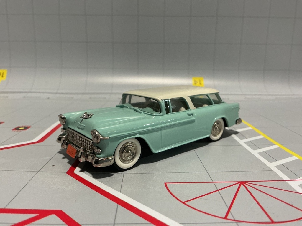 1:43 BROOKLIN MODELS - BRK 26 1955 CHEVROLET NOMAD image
