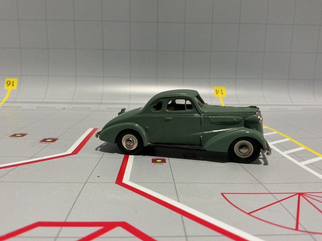 1:43 BROOKLIN MODELS - NO. 4 1937 CHEVROLET COUPE image