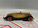 1:43 MATCHBOX MODELS OF YESTERYEAR #Y-19 YELLOW / BROWN 1935 AUBURN image