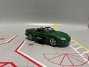1:43 MINICHAMPS BOND COLLECTION JAGUAR XKR ROADSTER GREEN ON BLACK image