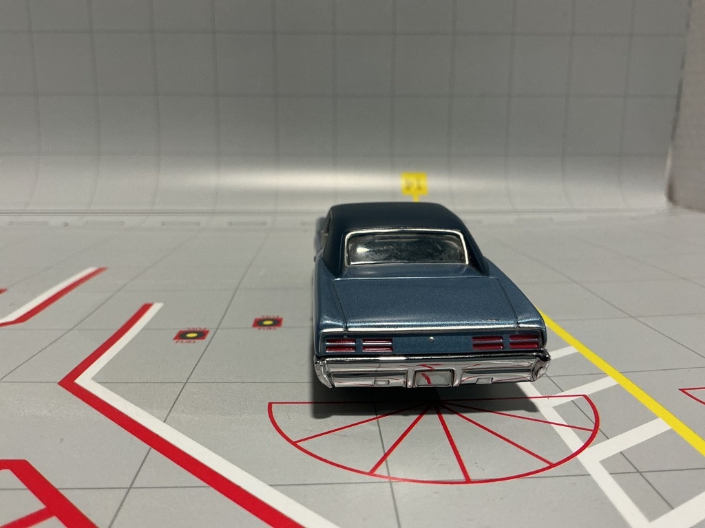 1:43 MATCHBOX MODELS OF YESTERYEAR 1967 PONTIAC GTO *MISSING FRONT GRILL image