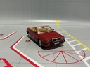 1:43 GRANI AND PARTNERS MASERATI BITURBO SPYDER 1985 RED ON TAN image