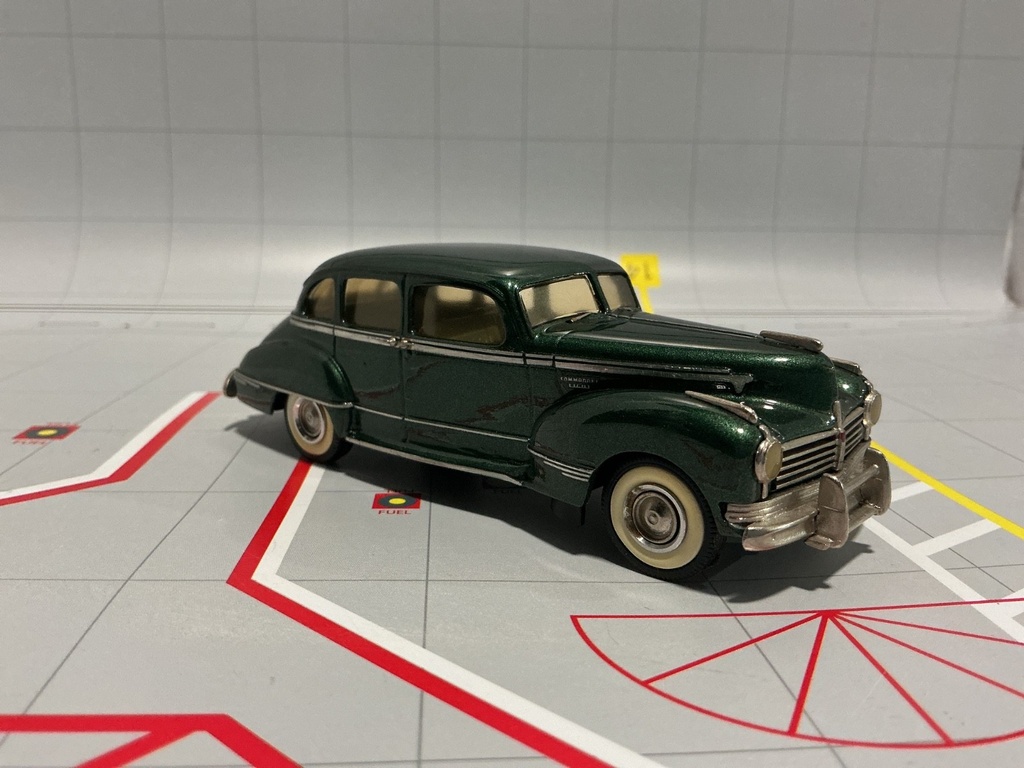 1:43 WESTERN MODELS 1942 HUDSON COMMODORE 8 GREEN image