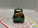 1:43 MATCHBOX MODELS OF YESTERYEAR YRS04 GREEN 1954 FORD F100 SNOW PLOW image