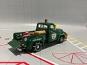 1:43 MATCHBOX MODELS OF YESTERYEAR YRS04 GREEN 1954 FORD F100 SNOW PLOW image