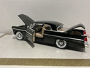1/18 MAISTO 1956 CHRYSLR 300B BLACK ON TAN *LIGHT PAINT RASH* image
