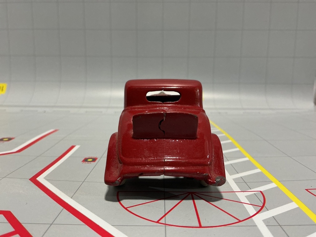 1:43 CAST IRON TOY ‘34 PLYMOUTH 5 WINDOW COUPE image