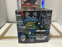 1/18: MUSCLE MACHINES WHITE W/ FLAMES ‘57 CHEVY image