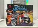 1/18: MUSCLE MACHINES PINK / WHITE ‘57 CHEVY [WATER DAMAGE TO BOX] image