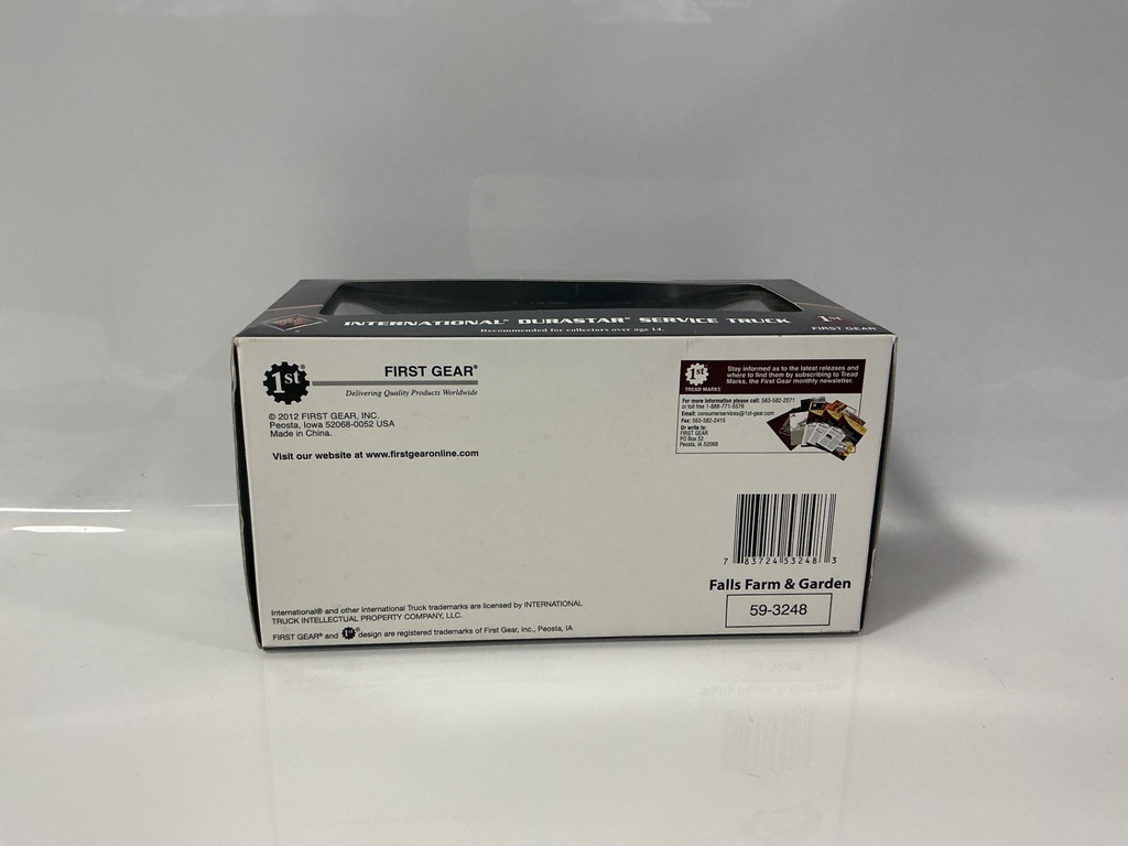 1:50 FIRST GEAR INTERNATIONAL DURASTAR SERVICE TRUCK, FALLS FARM AND GARDEN - Photo 3
