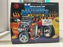 1/18: MUSCLE MACHINES RED WHITE AND BLUE ‘41 WILLYS COUPE image