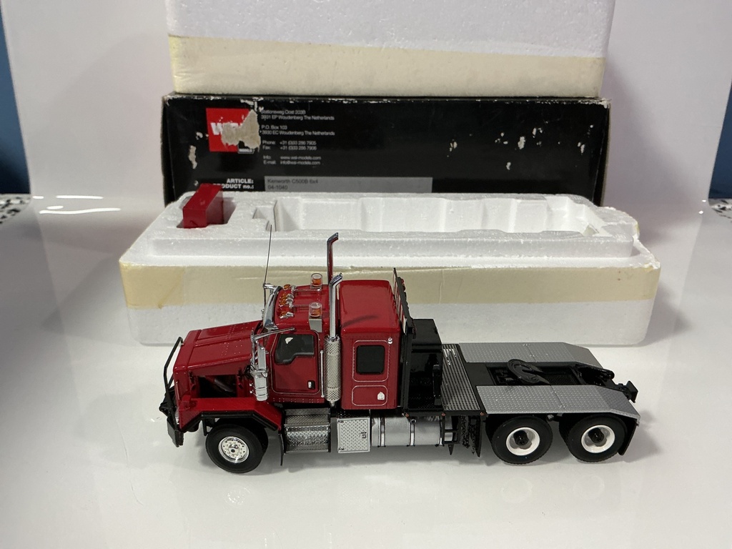 1:50 WSI MODELS KENWORTH C500B 6x4 #04–1040 BUMPER GUIDE NEEDS ATTACHED  - Photo 3