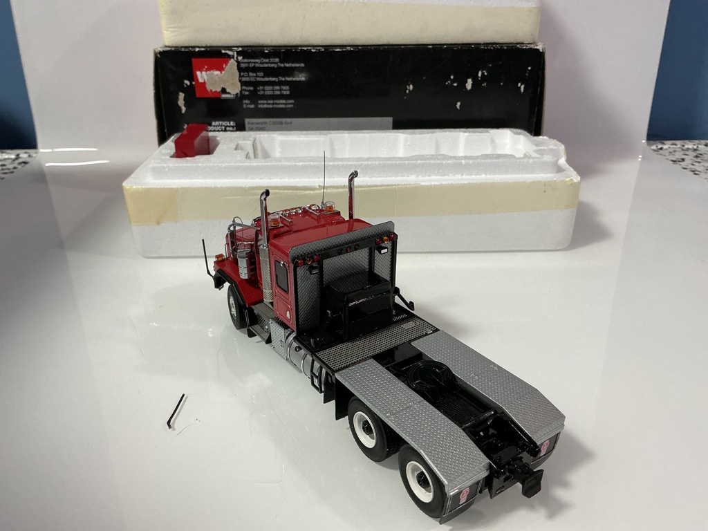 1:50 WSI MODELS KENWORTH C500B 6x4 #04–1040 BUMPER GUIDE NEEDS ATTACHED  - Photo 5