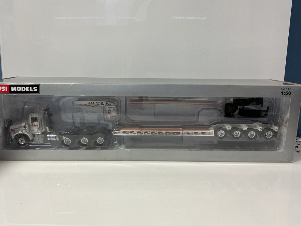 1:50 WSI SWORD MODELS KENWORTH T8OO 8 X 4  LOWBOY 4 AXLE # 34–2026 - Photo 3