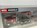 1:50 WSI SWORD PETERBILT 379 IN LOWBOY TRI AXLE ALL CRANE #31–1002 - Photo 2