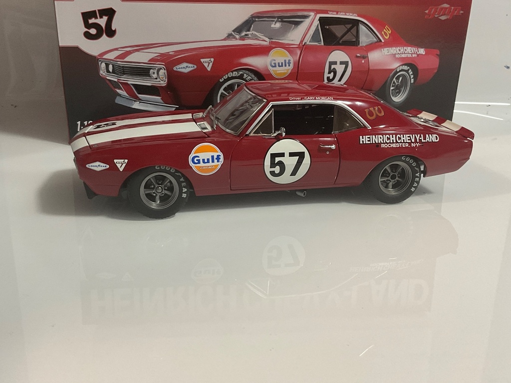 1/18 GMP 1967 CHEVROLET CAMARO HEINRICH CHEVY-LAND - Photo 2