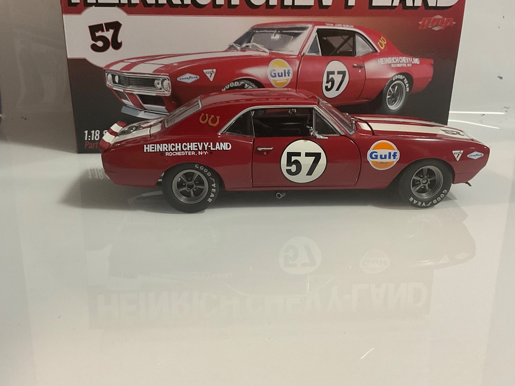 1/18 GMP 1967 CHEVROLET CAMARO HEINRICH CHEVY-LAND - Photo 3