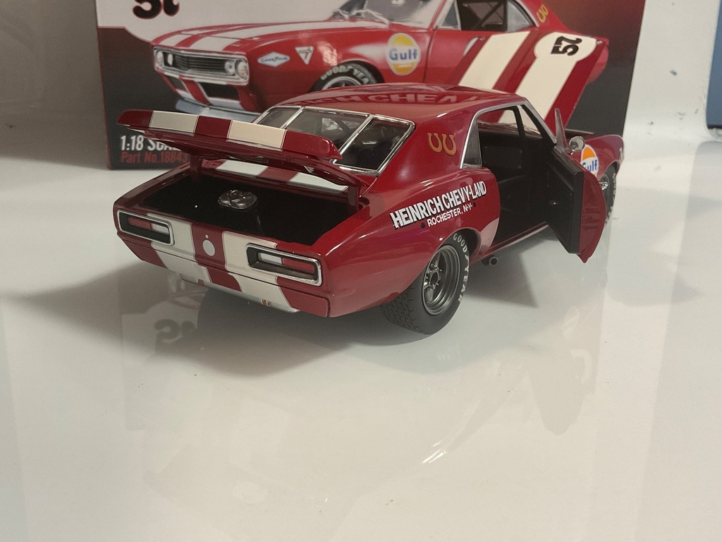1/18 GMP 1967 CHEVROLET CAMARO HEINRICH CHEVY-LAND - Photo 6