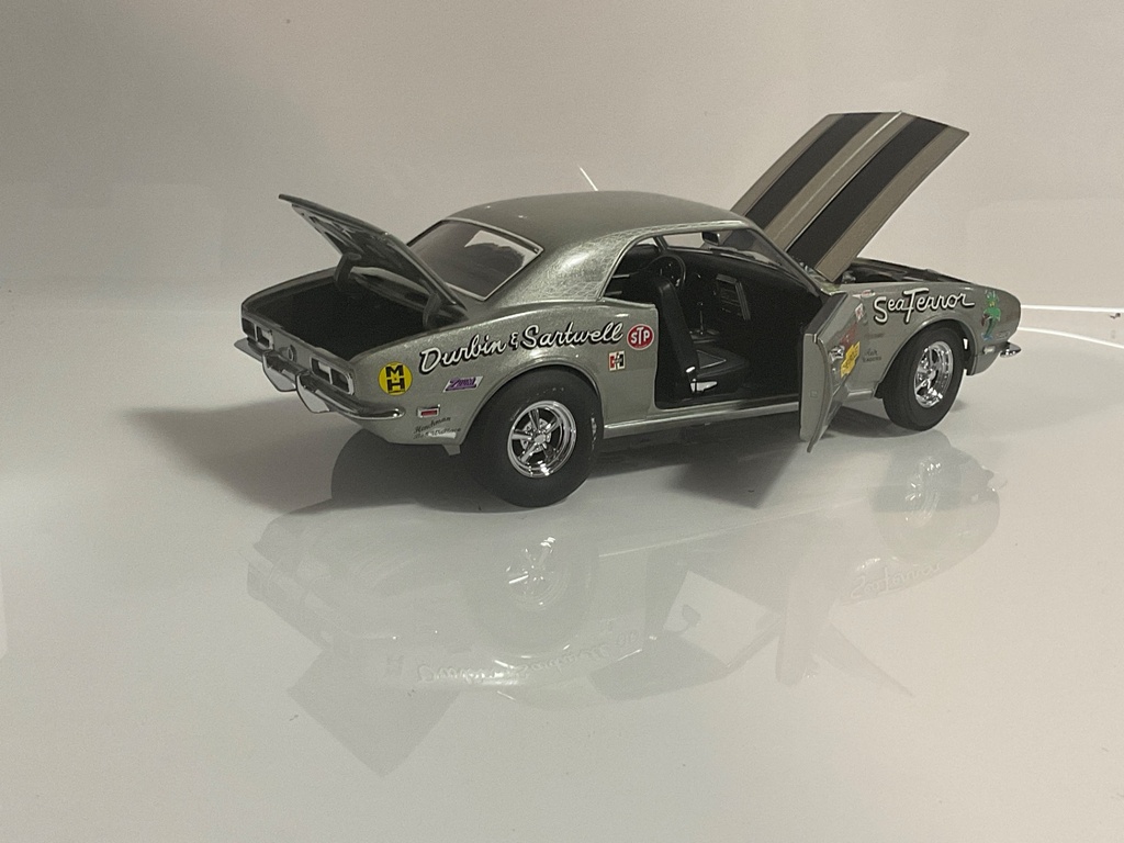 1/18 EXACT DETAIL 1968 CAMARO Z28 SEA TERROR  - Photo 4