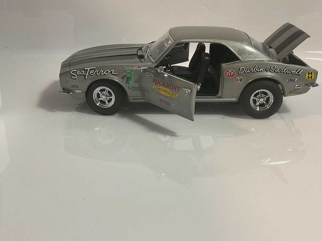 1/18 EXACT DETAIL 1968 CAMARO Z28 SEA TERROR  - Photo 5