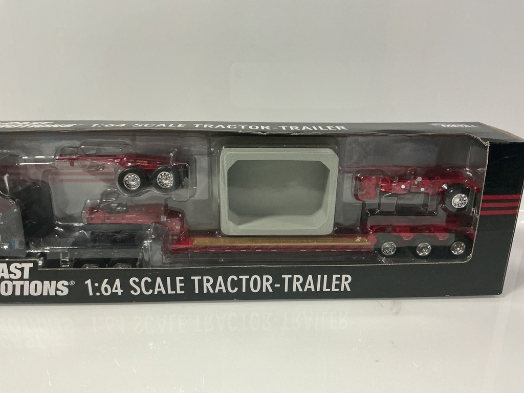 1:64 DIE-CAST  PROMOTIONS LEFEBVRE DCP PETERBILT 389 WITH LOW LOADER #32843 - Photo 3