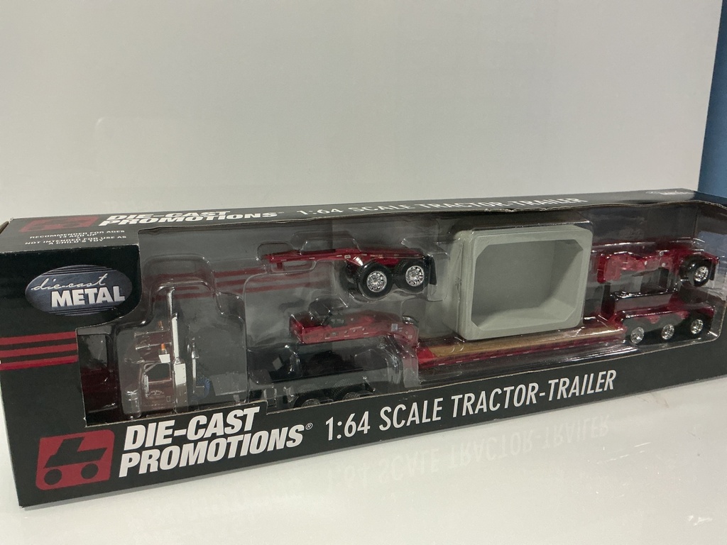 1:64 DIE-CAST  PROMOTIONS LEFEBVRE DCP PETERBILT 389 WITH LOW LOADER #32843 - Photo 4
