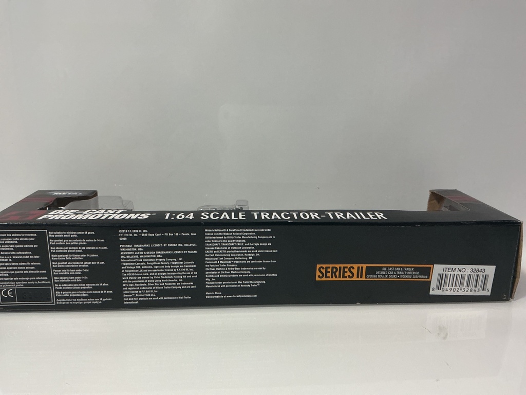1:64 DIE-CAST  PROMOTIONS LEFEBVRE DCP PETERBILT 389 WITH LOW LOADER #32843 - Photo 5