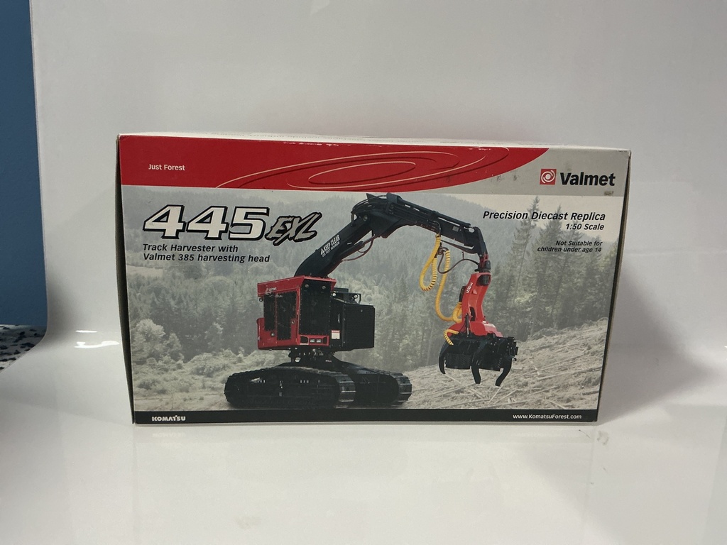 1:50 SWORD MODELS VALMET  445 EXL TRACK HARVESTER & 385 HEAD - Photo 2