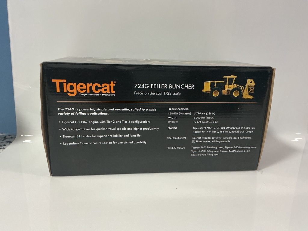 1:32 TIGER CAT 724G FELLER BUNCHER #CV331 - Photo 2