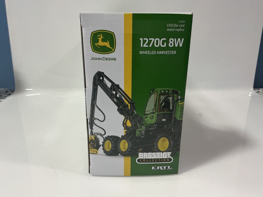 1:50 ERTL PRESTIGE JOHN DEERE 1270G 8W  WHEELED HARVESTER #LP 64453 - Photo 3